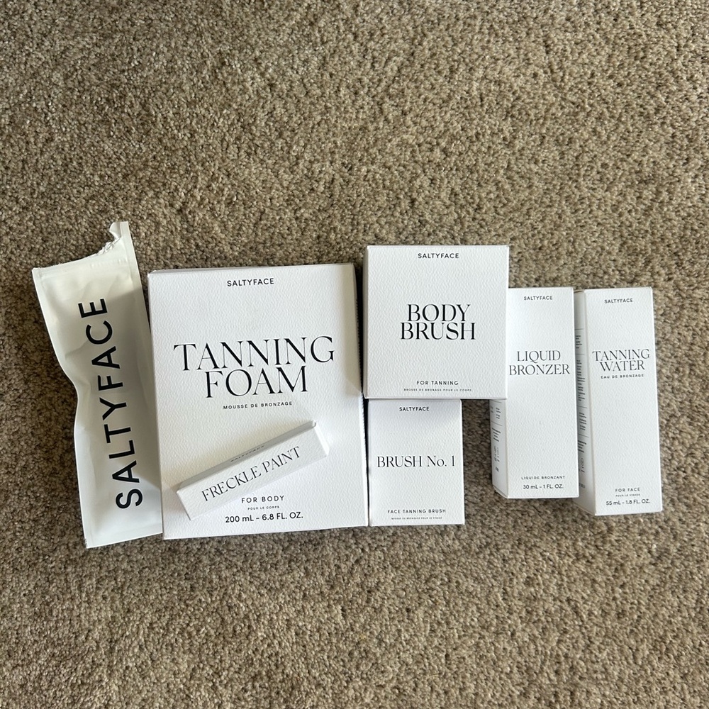 Saltyface Tanning and Skincare Set